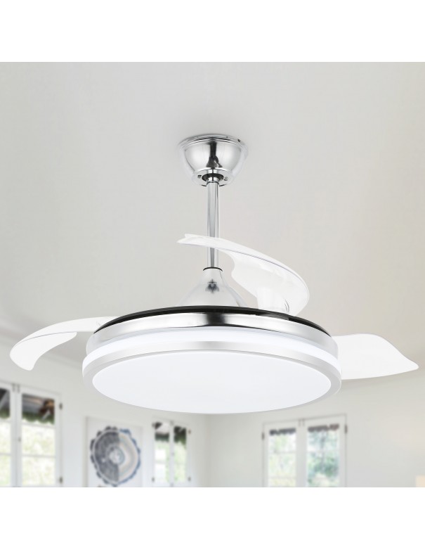 Oaks Aura 42-In Latest DC Technology With 6-Speed DC Motor Ceiling Fan