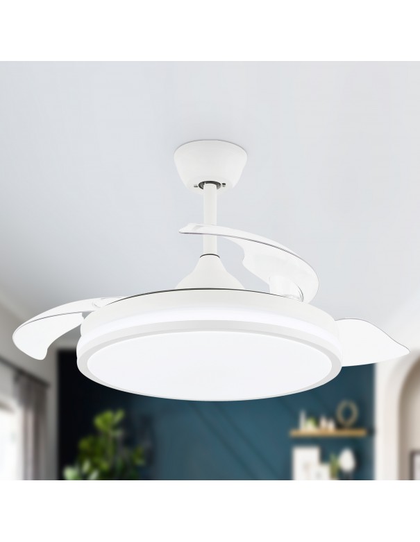 Oaks Aura 42-In Latest DC Technology With 6-Speed DC Motor Ceiling Fan