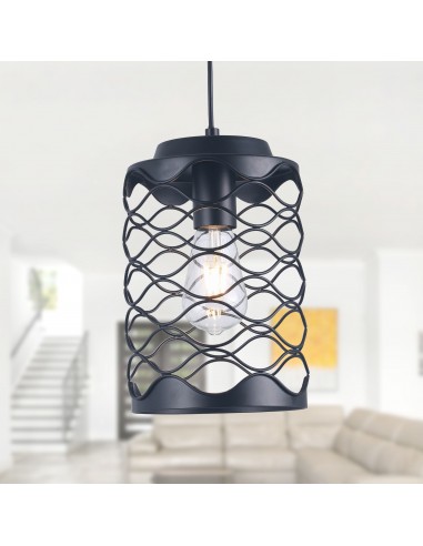 Oaks Aura 1-Light Kitchen Island Pendant with Metal Accents